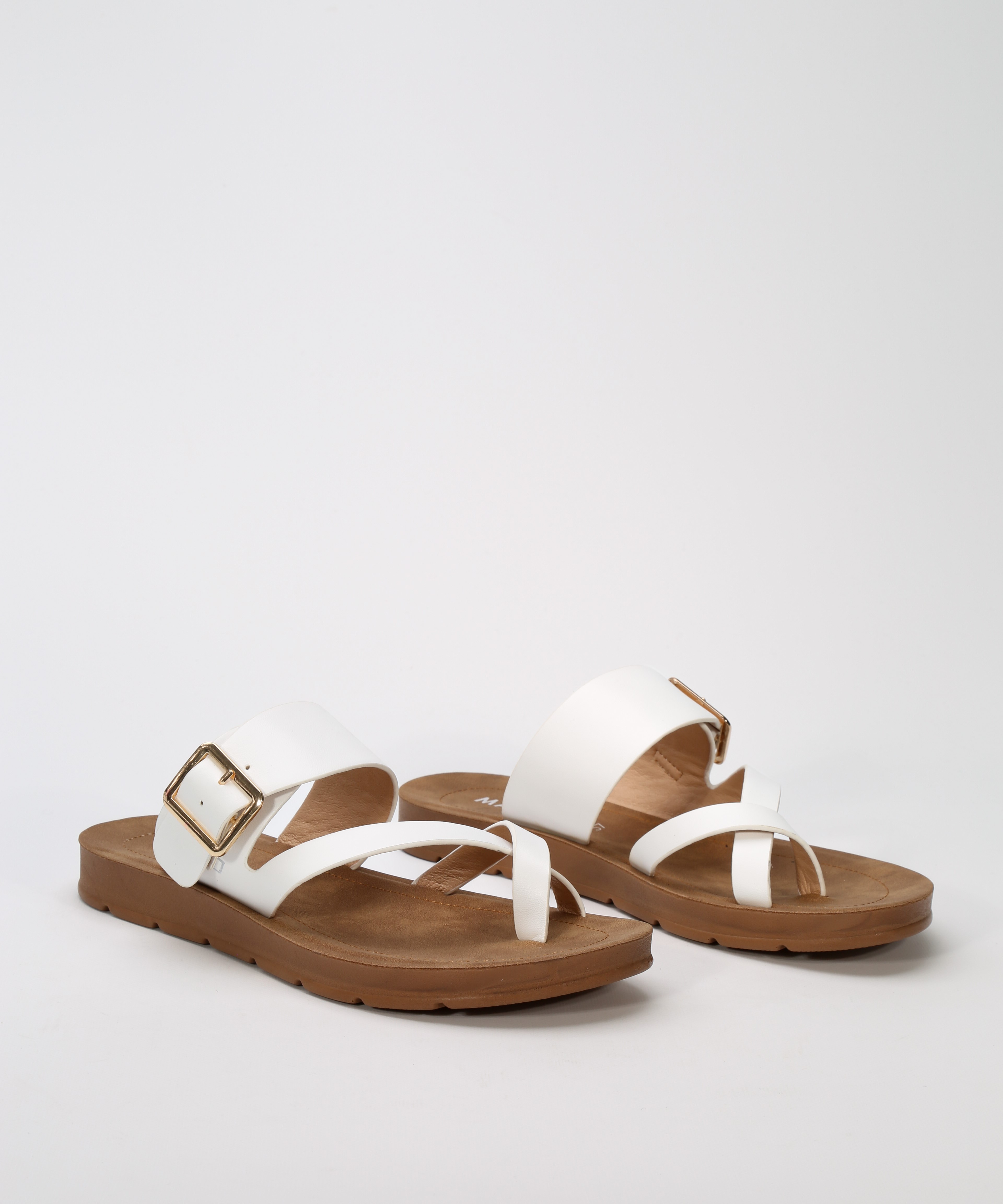 Sandalias planas hebilla image number null